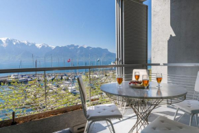 Lakeside Appartement avec terrasse et vue panoramique Vevey